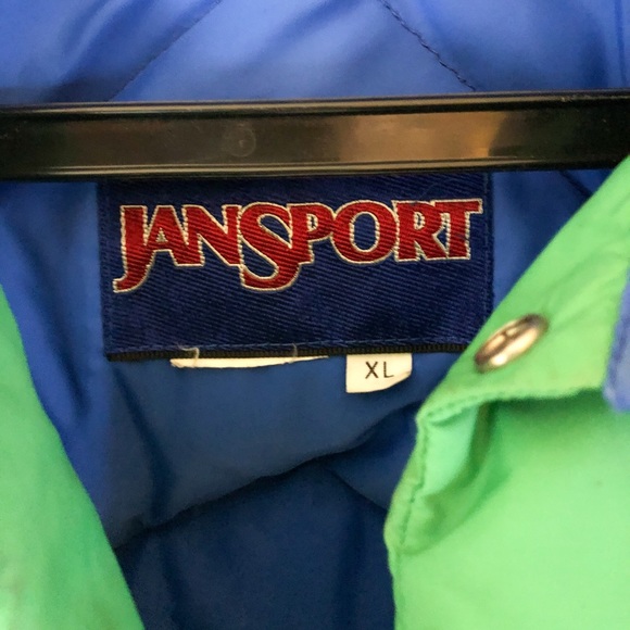 😎SOLD😎Vintage Jansport Puffer Vest - Picture 7 of 8